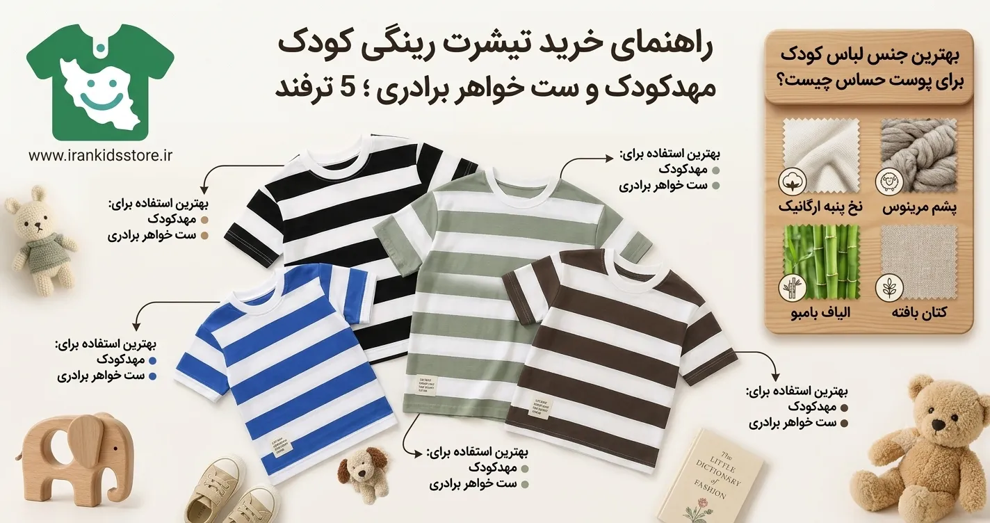 خرید تیشرت رینگی کودک